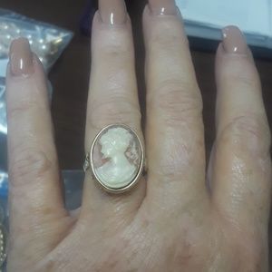 Vintage cameo ring